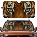 Tiger Eyes Custom Car Windshield Sunshades