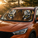 Tiger Eyes Custom Car Windshield Sunshades