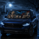 Halloween Skeleton Custom Car Windshield Sunshades