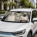 Ragdoll Cat Custom Car Windshield Sunshades