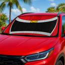 Power Rangers In Space Red Ranger Custom Car Windshield Sunshades