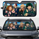 My Hero Academia Izuku Uraraka Bakugou Todoroki Custom Car Windshield Sunshades