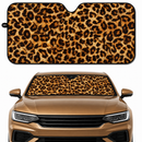 Leopard Pattern Custom Car Windshield Sunshades