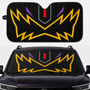 Power Rangers Dino Thunder Black Ranger Helmet Custom Car Windshield Sunshades