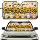 God Says You Are Hummingbirds Custom Car Windshield Sunshades