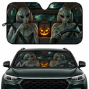 Halloween Alien Custom Car Windshield Sunshades