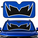 Power Rangers Dino Thunder Blue Ranger Helmet Custom Car Windshield Sunshades