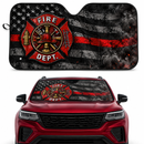 Fire Dept. Custom Car Windshield Sunshades