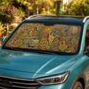 Hippie Custom Car Windshield Sunshades