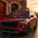 Fire Dept. Custom Car Windshield Sunshades