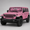 Jeep Camo Pink Color Car Auto Sunshades