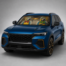 Blue Gold Macaw Parrot Custom Car Windshield Sunshades