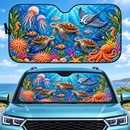 Sea Turtles Custom Car Windshield Sunshades