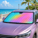 Mermaid Custom Car Windshield Sunshades