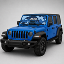 Jeep Camo Blue Color Custom Car Windshield Sunshades