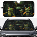 Fancy Frogs Custom Car Windshield Sunshades