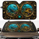 Submarine View Underwater Custom Car Windshield Sunshades