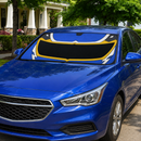 Power Rangers Megaforce Blue Ranger Helmet Custom Car Windshield Sunshades