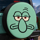 Squidward Tentacles Custom Jeep Wheel Cover With Camera Hole