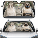 Ragdoll Cat Custom Car Windshield Sunshades
