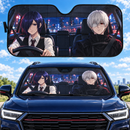 Tokyo Ghoul Ken Kaneki And Touka Custom Car Windshield Sunshades