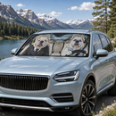 Bulldog Funny Custom Car Windshield Sunshades