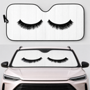 Sleep Eyes Car Sun Shades Windshield Accessories Decor Gift