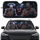 Halloween Demon Custom Car Windshield Sunshades