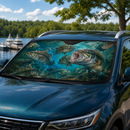 Bass Fishing Custom Car Windshield Sunshades