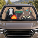 Ghibli Totoro No Face Driving Custom Car Windshield Sunshades