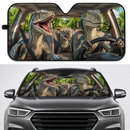 Dinosaur Custom Car Windshield Sunshades