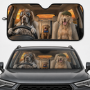 Weimaraner Dogs Custom Car Windshield Sunshades