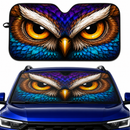 Owl Colour Custom Car Windshield Sunshades Windshield Accessories Decor Gift