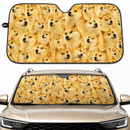 Doge Meme Custom Car Windshield Sunshades