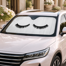 Sleep Eyes Car Sun Shades Windshield Accessories Decor Gift