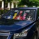 Mighty Morphins Power Rangers Custom Car Windshield Sunshades