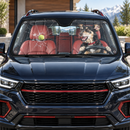 Funny Dog Driving Custom Car Windshield Sunshades