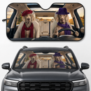 Weimaraner Dog Custom Car Windshield Sunshades