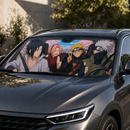 Naruto Sasuke Kakashi Team 7 Driving Anime Cool Funny Custom Car Windshield Sunshades