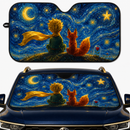 The Little Prince Starry Night Custom Car Windshield Sunshades