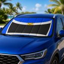 Power Rangers In Space Blue Ranger Custom Car Windshield Sunshades