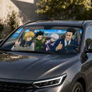 Custom Hunter X Hunter Gon Killua Kurapika Leorio Custom Car Windshield Sunshades