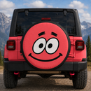Patrick Star Funny Face Car Spare Tire Cover