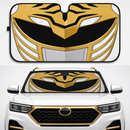 Mighty Morphin White Power Ranger Helmet Custom Car Windshield Sunshades
