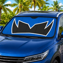 Power Rangers Dino Thunder Blue Ranger Helmet Custom Car Windshield Sunshades