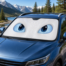 Light Fury Eyes Car Auto Sunshades