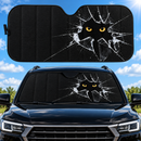 Mystery Cat Custom Car Windshield Sunshades
