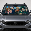 My Hero Academia Izuku Uraraka Bakugou Todoroki Custom Car Windshield Sunshades