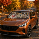 Jack Russell Terrier Couple Dog Custom Car Windshield Sunshades