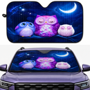 Owl Custom Car Windshield Sunshades Windshield Accessories Decor Gift